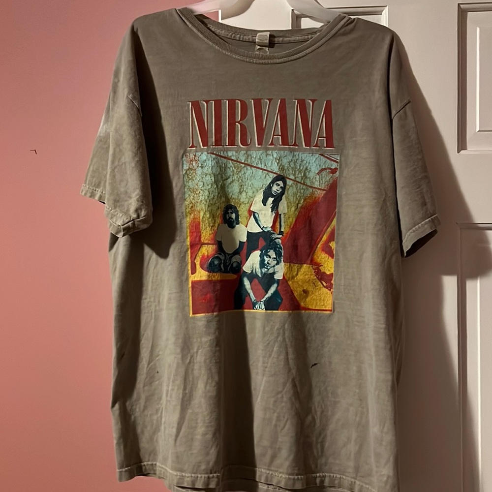 Nirvana T-shirt, brand: M&O Gold